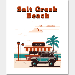 Salt Creek Beach Posters and Art